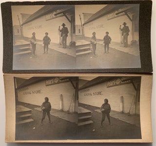 African American Collection of Fifteen Stereoviews--Moscow, Tennessee Circa 1906