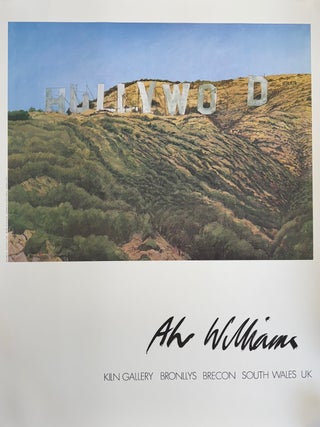Item #2045 Hollywo'd Sign Poster. Alex Williams