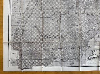 Map Showing Land Grant of the Northern Pacific Railroad Co. In Eastern Washington and Northern Idaho