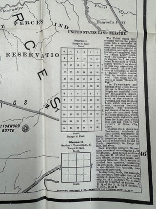Map Showing Land Grant of the Northern Pacific Railroad Co. In Eastern Washington and Northern Idaho