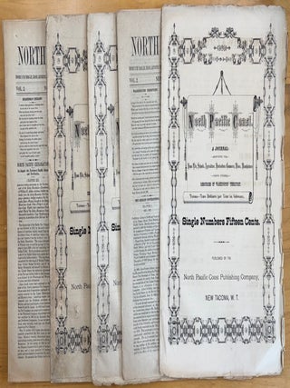 North Pacific Coast--A Semi-Monthly Journal, Near Complete Run 1879-1881