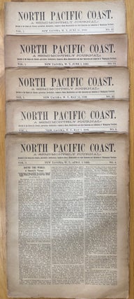 North Pacific Coast--A Semi-Monthly Journal, Near Complete Run 1879-1881