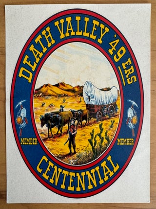 Item #2169 Small Archive of Death Valley '49ers Material Including Minutes and Correspondence...