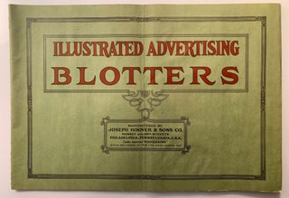 Item #222 Illustrated Advertising Blotters Printed Sample Book