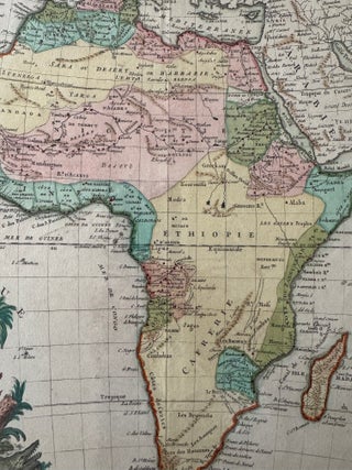 L' Afrique Divisee En Ses Principaux Etats