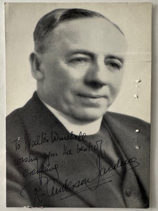 [British Royalty][Walter Winchell] TLS from Officiant of the Wedding for Duke of Windsor and Wallis Simpson plus Ephemera