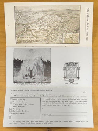 What Walla Walla Washington Wants Is You-- Promotional Postcard and Pamphlet in One