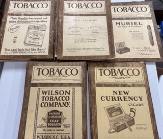 Item #2319 Tobacco--A Weekly Trade Review 69 Issues 1922-1928
