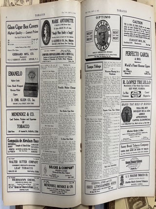 Tobacco--A Weekly Trade Review 69 Issues 1922-1928