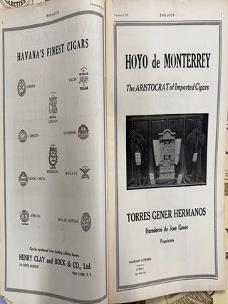 Tobacco--A Weekly Trade Review 69 Issues 1922-1928