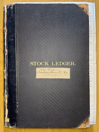 Item #2366 Los Angeles Improvement Company Stock Ledger Book, Indenture Document and Three Stock...