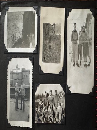 World War Two Era Alaskan Photo Album Including Attu, Dutch Harbor, Anchorage and Seward