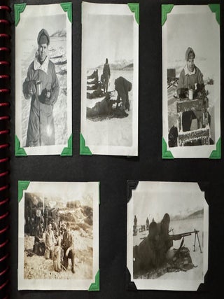 World War Two Era Alaskan Photo Album Including Attu, Dutch Harbor, Anchorage and Seward