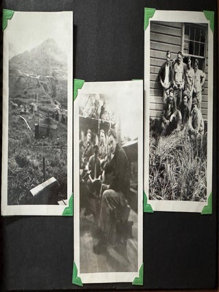 World War Two Era Alaskan Photo Album Including Attu, Dutch Harbor, Anchorage and Seward