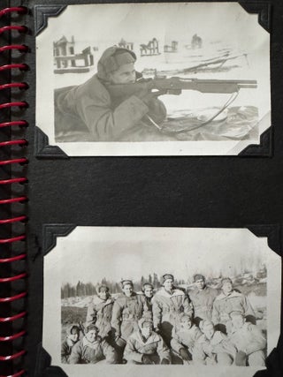 World War Two Era Alaskan Photo Album Including Attu, Dutch Harbor, Anchorage and Seward