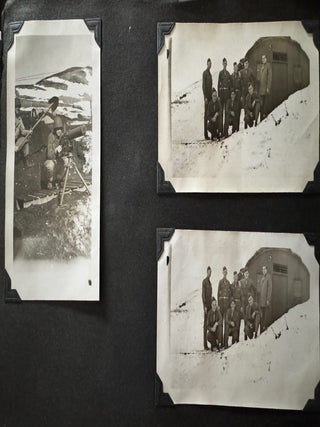 World War Two Era Alaskan Photo Album Including Attu, Dutch Harbor, Anchorage and Seward