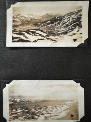 World War Two Era Alaskan Photo Album Including Attu, Dutch Harbor, Anchorage and Seward
