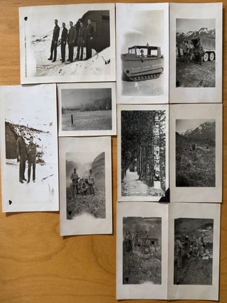 World War Two Era Alaskan Photo Album Including Attu, Dutch Harbor, Anchorage and Seward