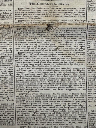Pilot, The--Six Civil War Era Newspapers