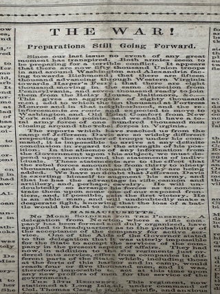 Pilot, The--Six Civil War Era Newspapers