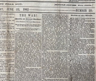 Pilot, The--Six Civil War Era Newspapers