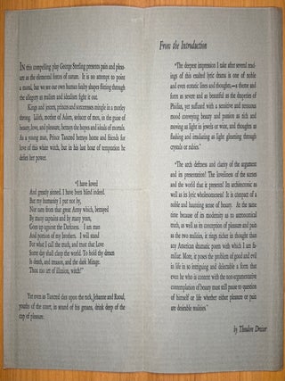 Lilith--Prospectus with Theodore Dreiser Introduction