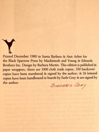 Item #24 Let it Come Down--Signed Binder's Copy. Paul Bowles