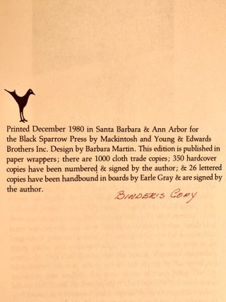 Item #24 Let it Come Down--Signed Binder's Copy. Paul Bowles