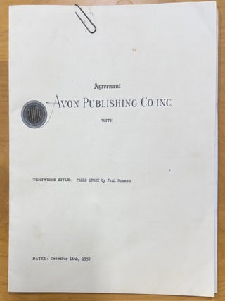 Writer/Producer Paul Monash Typed Manuscript Archive of Journals from Expatriate Days in Paris, 1948-1951