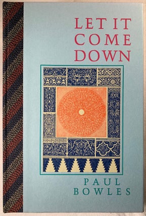 Let it Come Down--Signed Binder's Copy