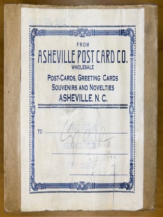 Racially Insensitive] Salesman Sample Kit for Asheville Post Card Co. Set of 129 General View...