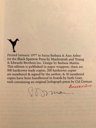 Word For Word and At Their Word: Essays on the Arts of Language Volume 1 and 2--Signed, Binder's Copies