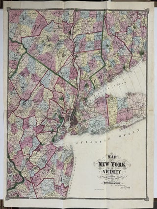 Item #2672 Map of New York and Vicinity