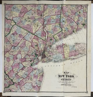 Item #2672 Map of New York and Vicinity