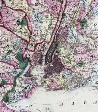 Map of New York and Vicinity