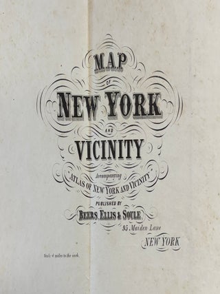 Map of New York and Vicinity