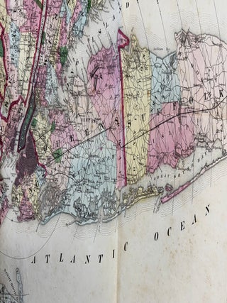 Map of New York and Vicinity
