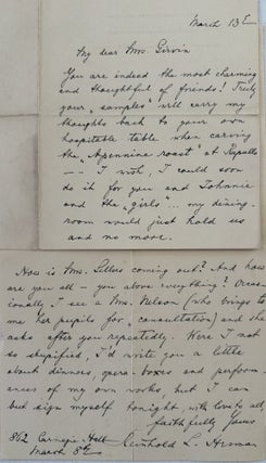 Dr. Robert M. Girvin Archive--Small archive of (10) letters, (7) receipts and (5) envelopes by and to Dr. Robert M. Girvin