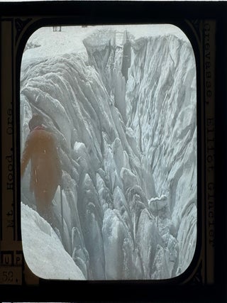 [Mountain Climbing] [Mt. Hood, Oregon] [Agriculture] [Exploration] 49 Lantern Slides of Images on and Around Mt. Hood, circa 1922