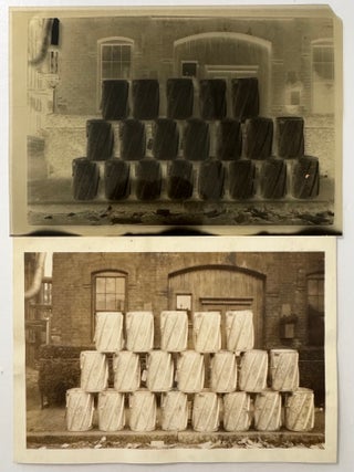 Advertising Archive for the "Stephenson All Steel Ash Barrel Truck" circa 1911, Lynn, Massachusetts