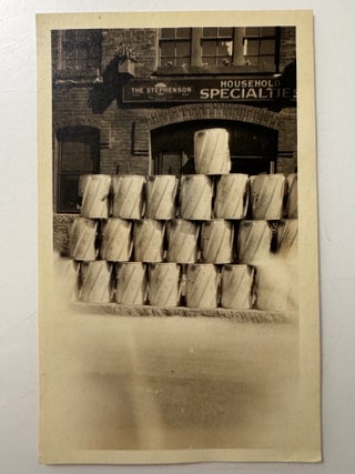 Advertising Archive for the "Stephenson All Steel Ash Barrel Truck" circa 1911, Lynn, Massachusetts