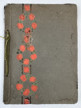 Item #2697 World War One Era German Manuscript Birthday Present for 6-year-Old Hanno from Uncle...