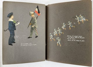World War One Era German Manuscript Birthday Present for 6-year-Old Hanno from Uncle Erwin and Aunt Gretl
