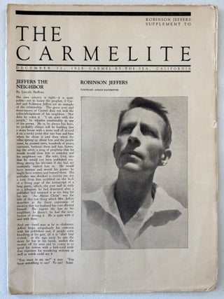 [Robinson Jeffers][Carmel, California] Collection of the Carmel Cymbal and The Carmelite Newspapers, 1926-1932, with letter from Ward Ritchie
