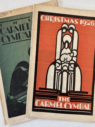 [Robinson Jeffers][Carmel, California] Collection of the Carmel Cymbal and The Carmelite Newspapers, 1926-1932, with letter from Ward Ritchie