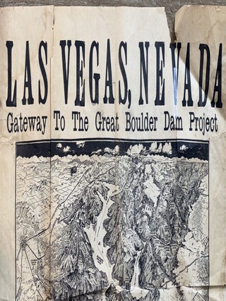 [Broadside][Real Estate][Bird's Eye View] Las Vegas, Nevada--Gateway to the Great Boulder Dam Project