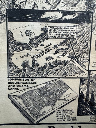 [Broadside][Real Estate][Bird's Eye View] Las Vegas, Nevada--Gateway to the Great Boulder Dam Project