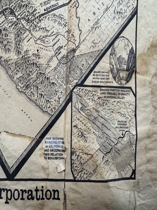 [Broadside][Real Estate][Bird's Eye View] Las Vegas, Nevada--Gateway to the Great Boulder Dam Project