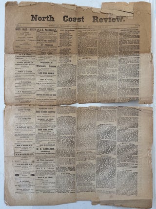Kibesillah, Mendocino County, California] North Coast Review, Vol. 1 No. 23, Saturday, October...
