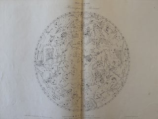 Atlas Céleste Contenant Plus de 100000 Etoiles et Nébuleuses dont la Position est Réduite au 1er Janvier 1860, D'après les Catalogues les Plus Exacts des Astronomes Français et Etrangers